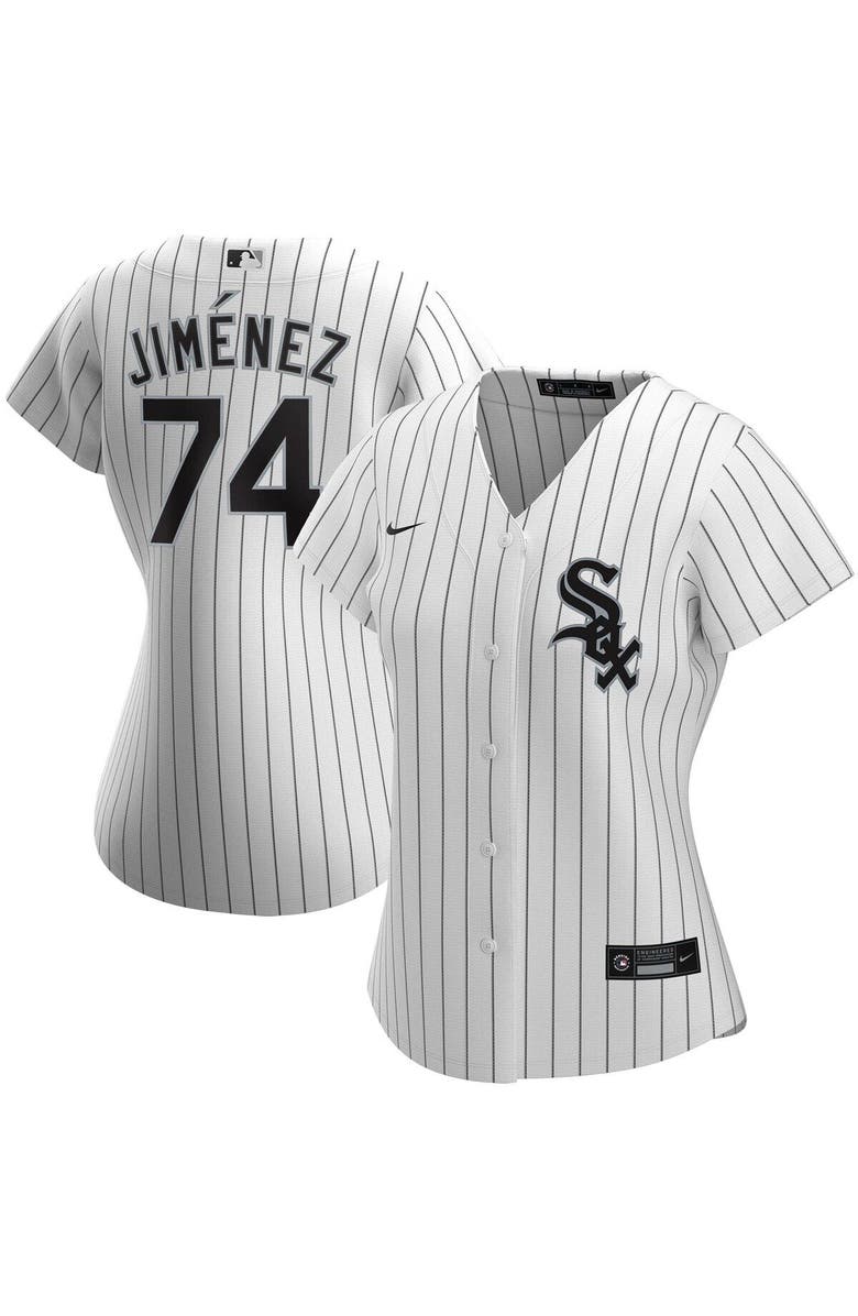 Nike Women's Nike Eloy Jimenez White Chicago White Sox Home Replica Player Jersey, Alternate, color, White