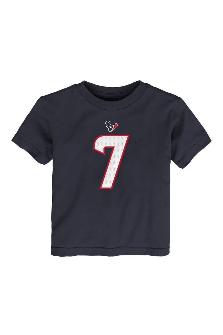 Toddler Nike C.J. Stroud Navy Houston Texans Player Name & Number T-Shirt, Alternate, color, Navy
