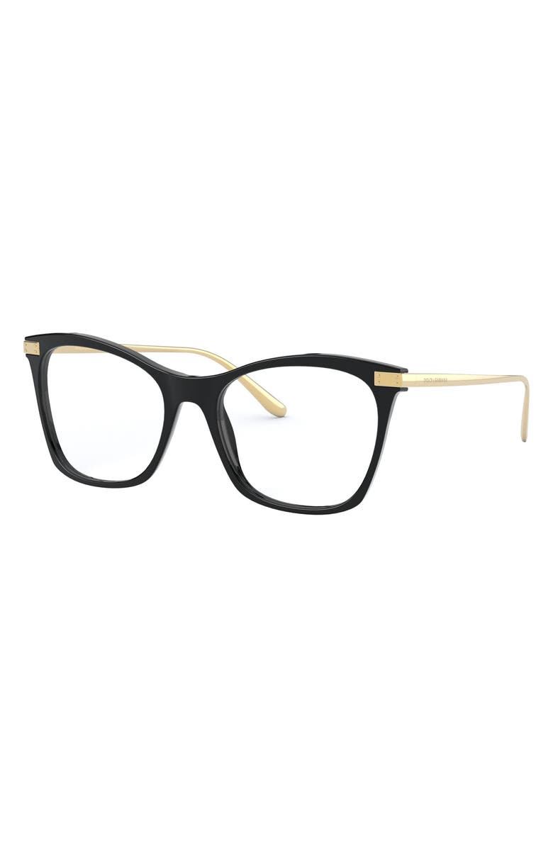 Dolce&Gabbana Rectangle Optical Eyeglasses, Alternate, color,