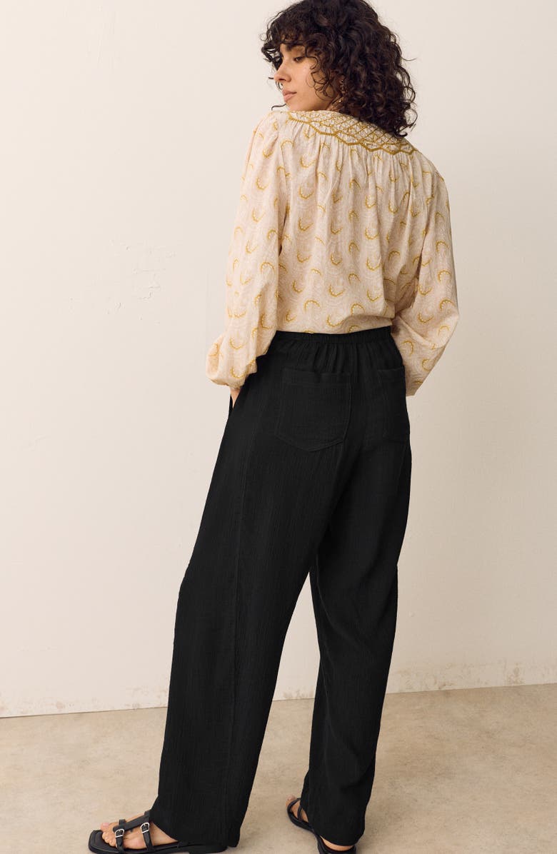 PER UNA BY M&S Wide Leg Pants, Alternate, color, Black