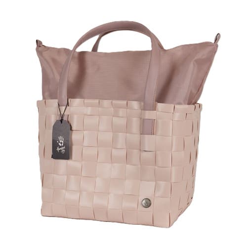 Handed By Color Deluxe Recycled Tote Bag In Nude
