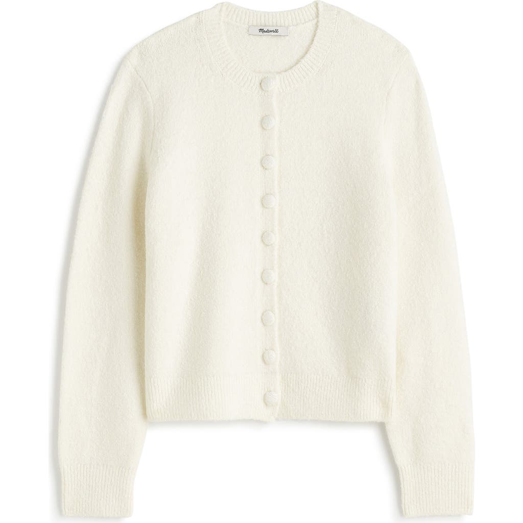 Madewell Shrunken Cotton Blend Cardigan