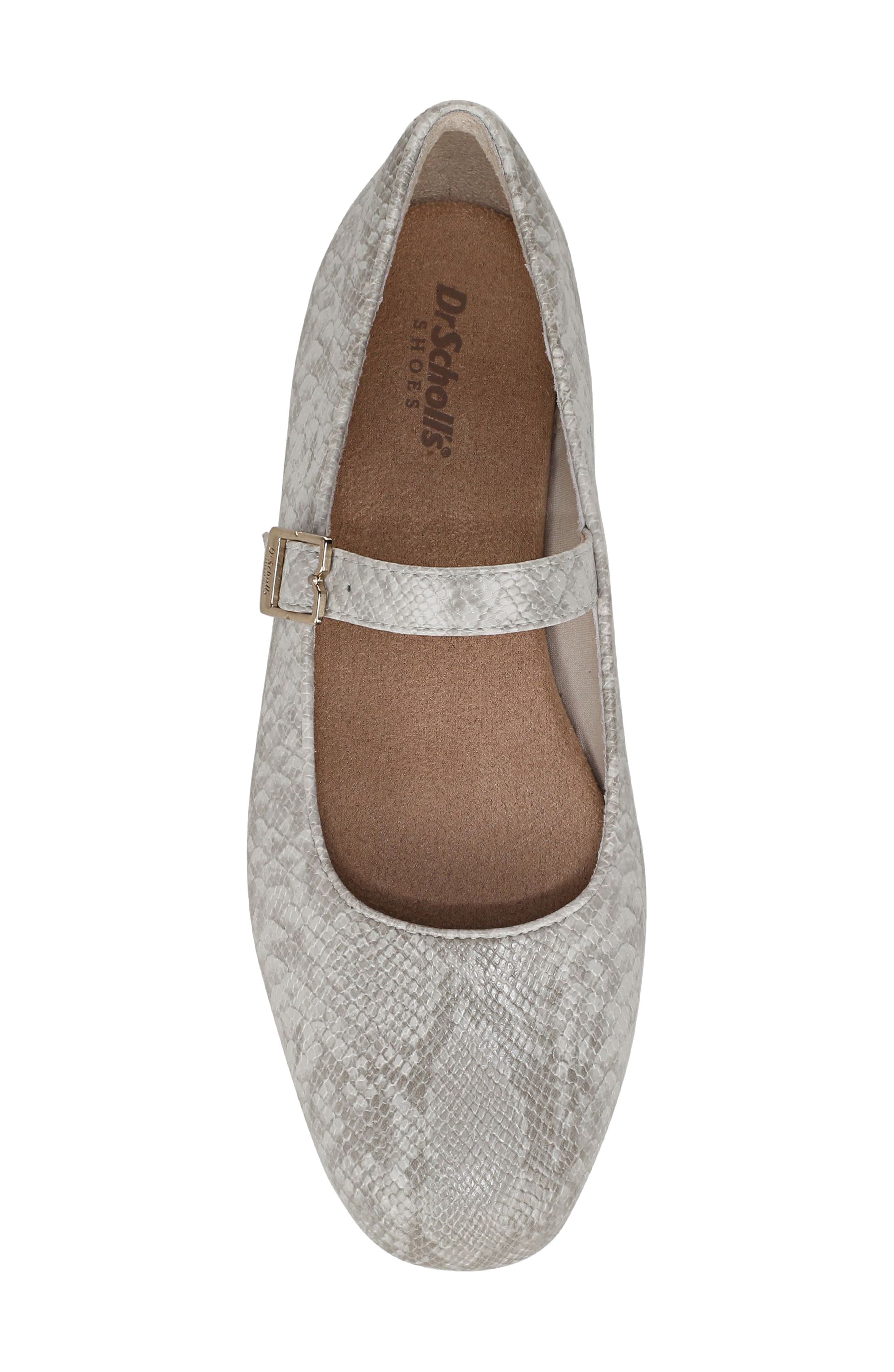 Dr. Scholl's Wexley Mary Jane Ballet Flat, Alternate, color, Light Grey