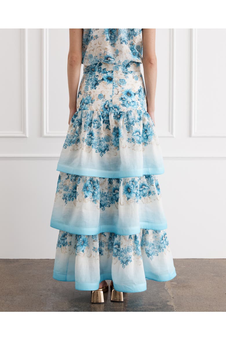 Celeste Maxi Skirt, Alternate, color, Dauphine