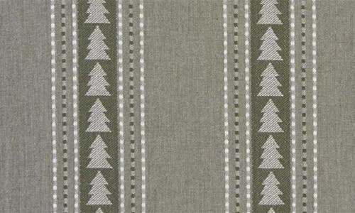 Design Imports Balsam Fir Tree Jacquard Set Of 4 Placemats In Gray