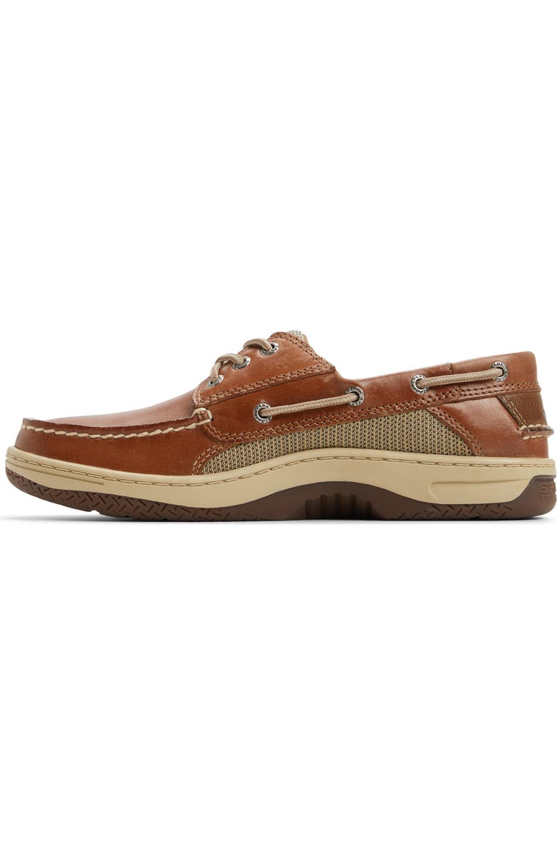 Sperry Billfish<sup>™</sup> 3-Eye Boat Shoe, Alternate, color, Cognac