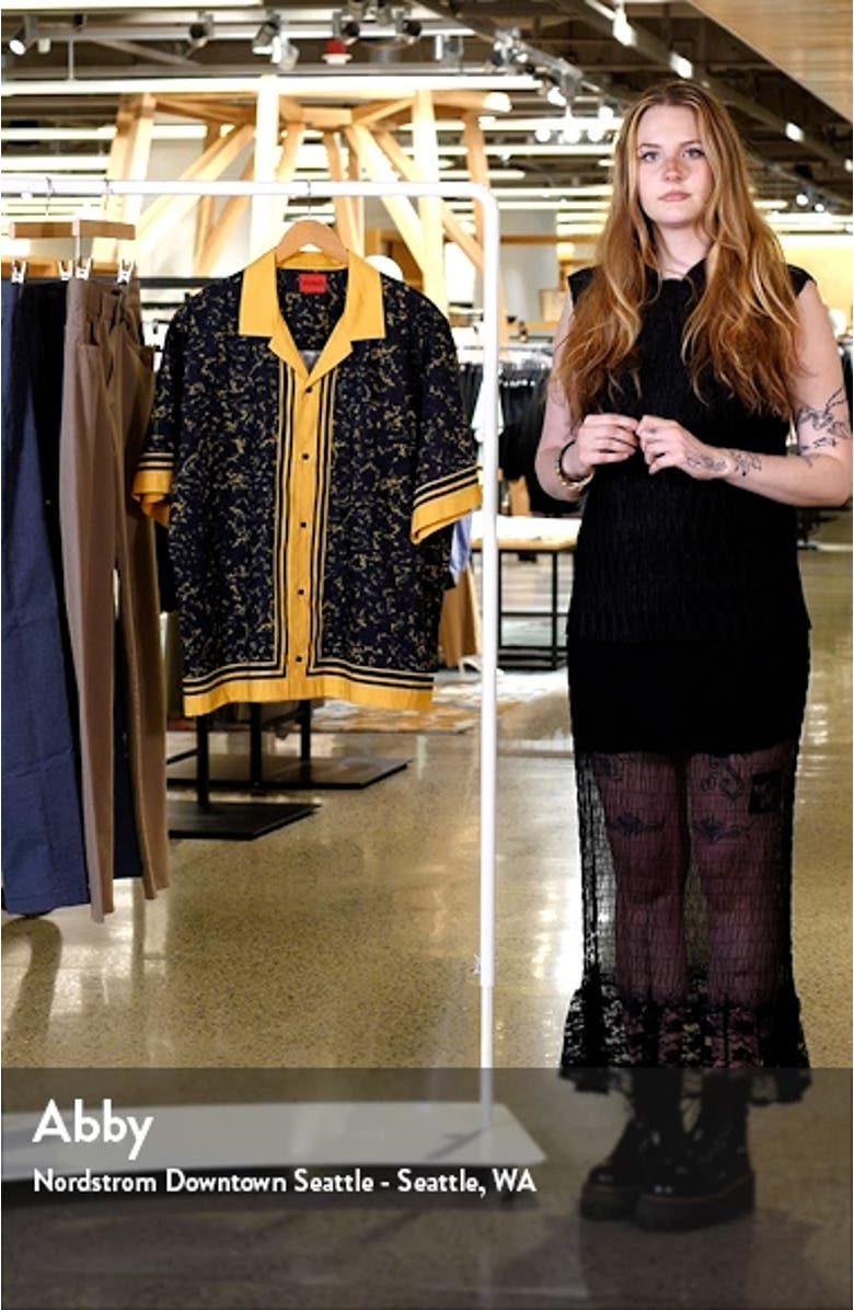 Egeeno Border Stripe Camp Shirt, sales video thumbnail