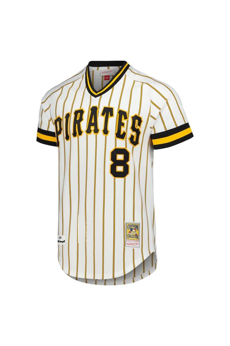Men's Mitchell & Ness Willie Stargell White Pittsburgh Pirates Cooperstown Collection 1979 Authentic Jersey, Alternate, color, White