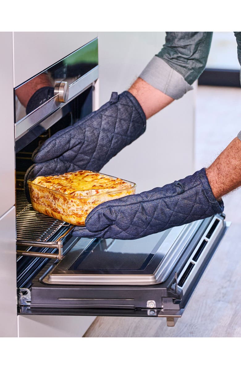 Mepal Easyclip Rectangular Glass Lunch Box, Alternate, color, 