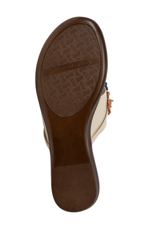 Italian Shoemakers Ayelen Flower Sandal