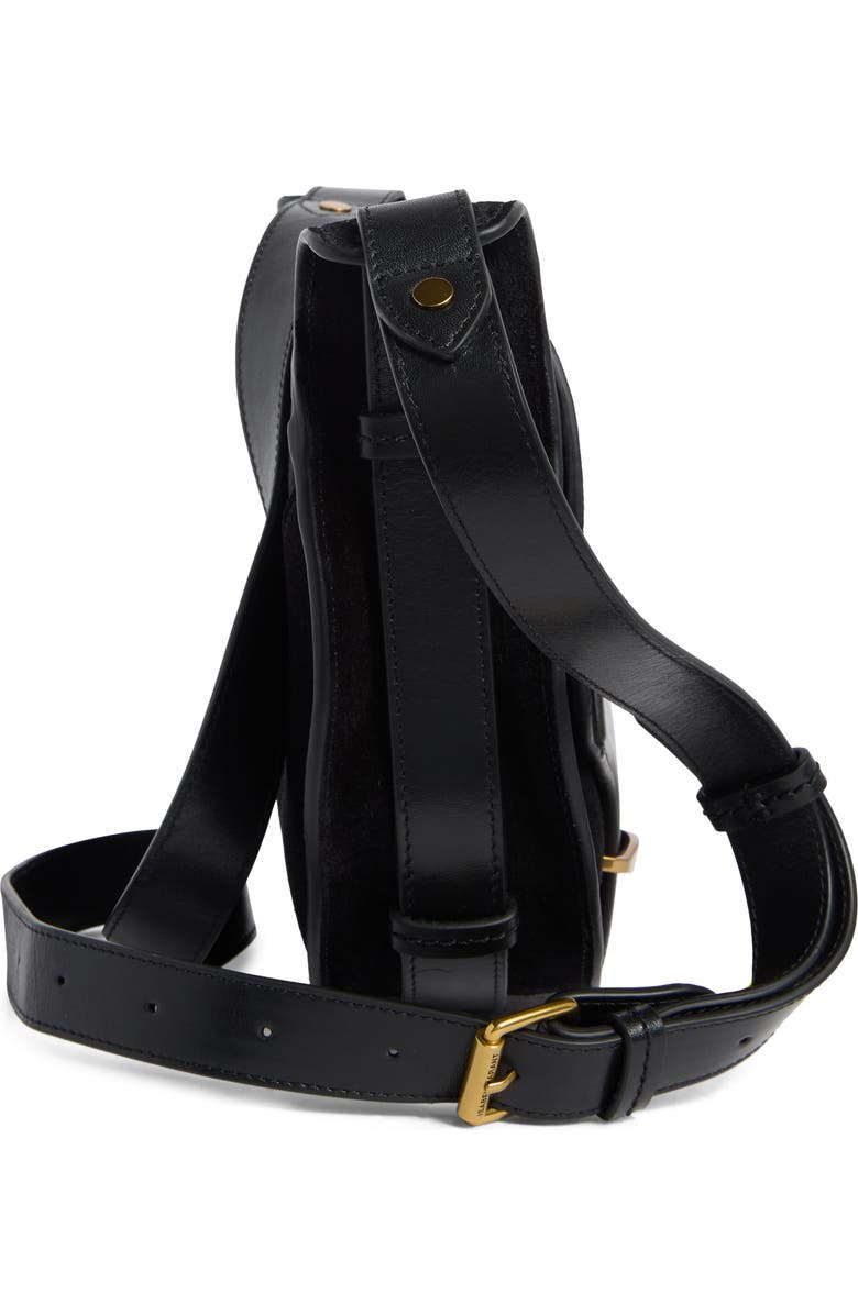 Isabel Marant Botsy Suede Crossbody Bag, Alternate, color,