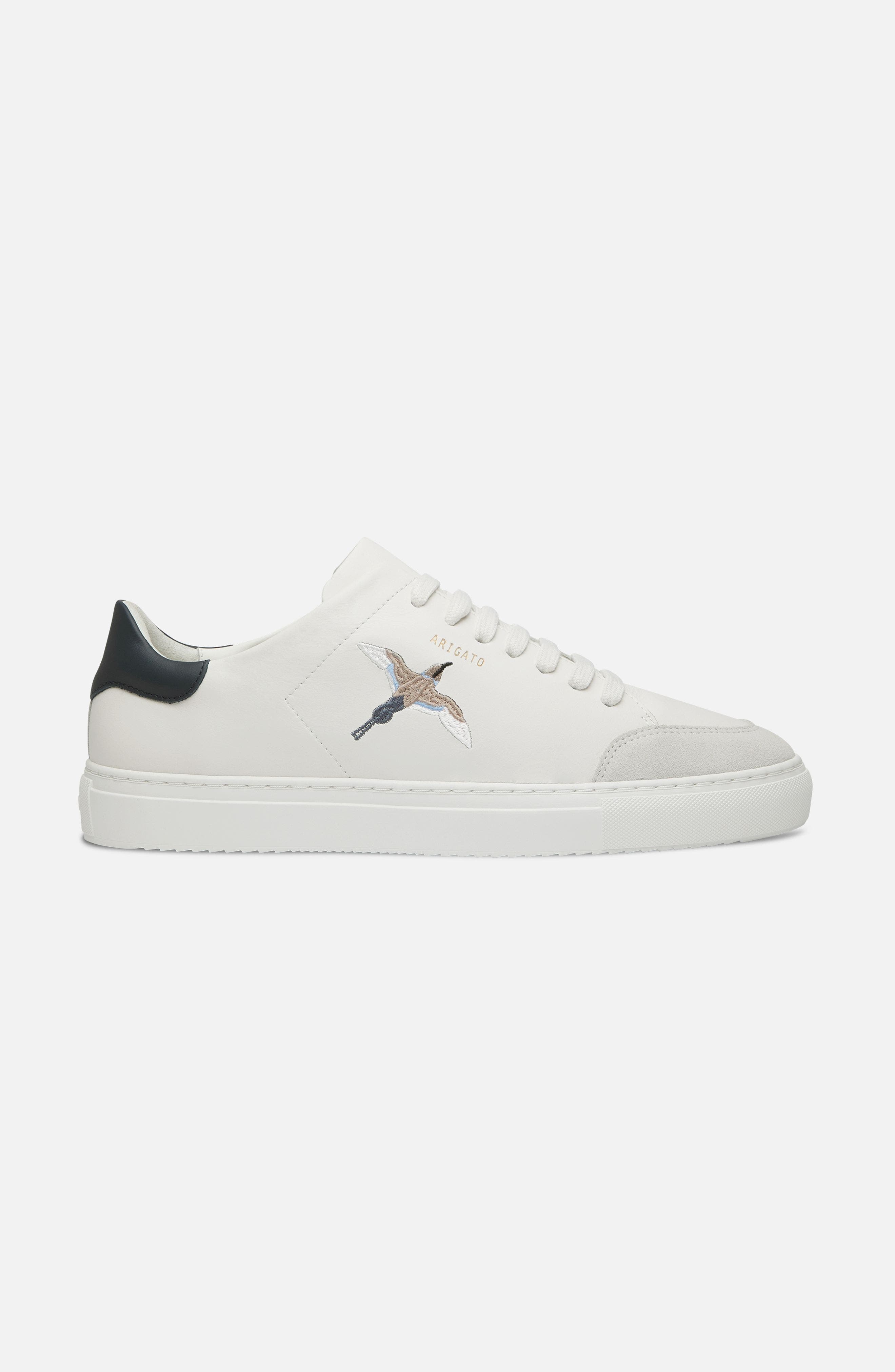 Clean 90 B Bird Sneaker - Men's, Alternate, color, White/Dark Blue