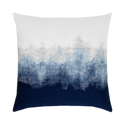 Artful Ombre Indoor & Outdoor Woven Accent Pillow