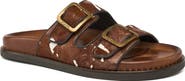 Grace Footwear Karpathos Pony Hair Slide Sandal