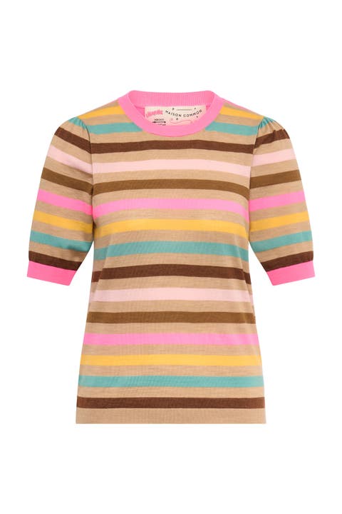 Light Weight Striped Pullover