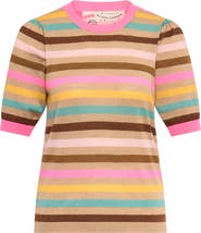 Maison Common Light Weight Striped Pullover