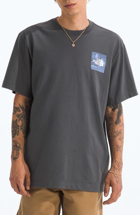 Mountain Escape Oversize Cotton Graphic T-Shirt