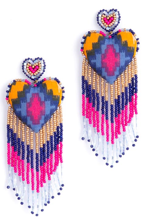 Passion Fringe Drop Earrings
