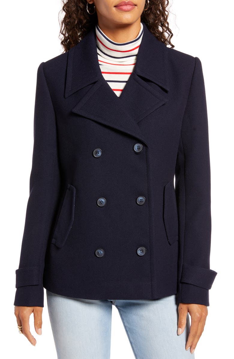 1901 Double Breasted Peacoat, Alternate, color, 