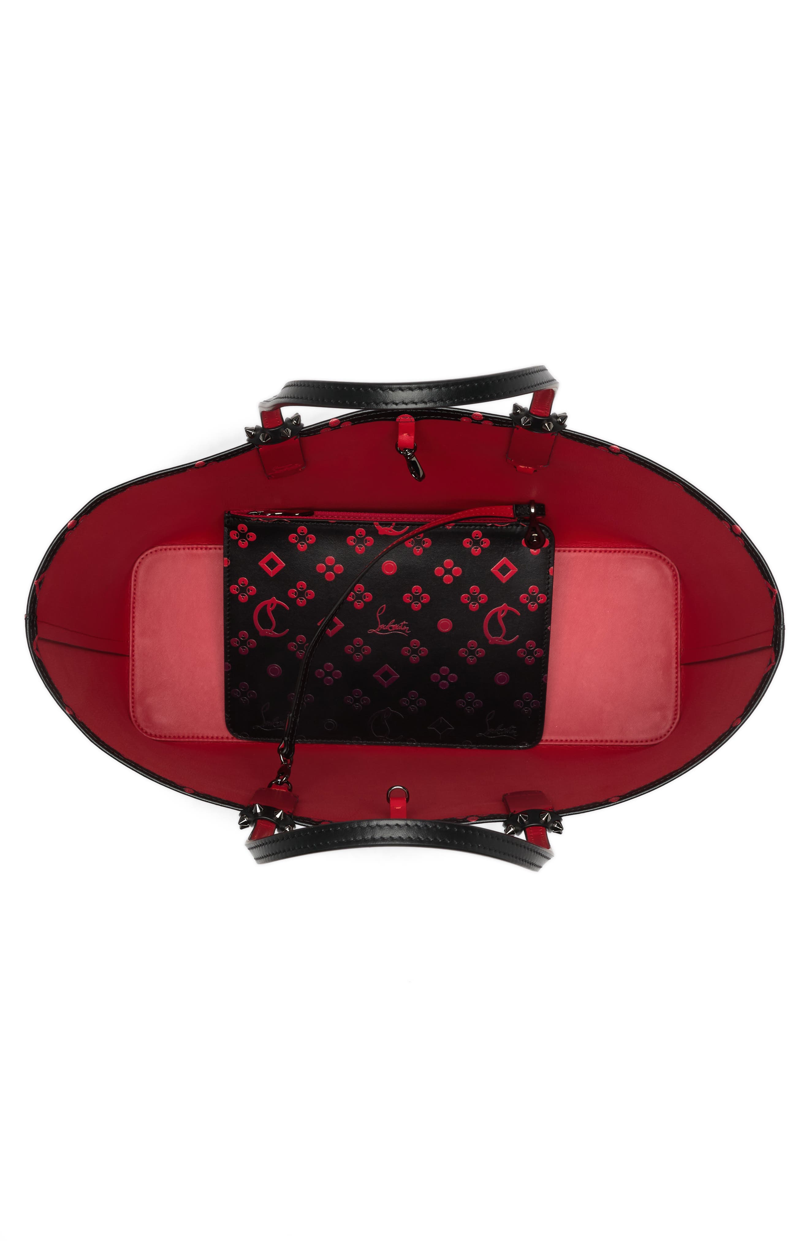 Christian Louboutin Cabata Loubinthesky Leather Tote, Alternate, color, 