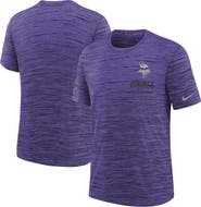 Nike Youth Nike Purple Minnesota Vikings Sideline Velocity Dri-FIT T-Shirt