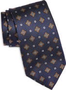 Canali Medallion Silk Tie