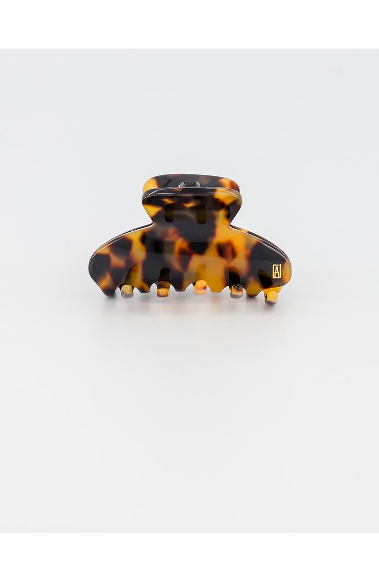 Alexandre de Paris Garnier Small Acetate Hair Clip, Main, color, Tortoiseshell