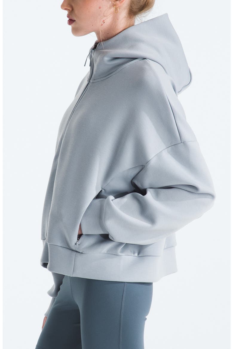 Jaida Full Zip Hooded Jacket, Alternate, color, FROST GREY