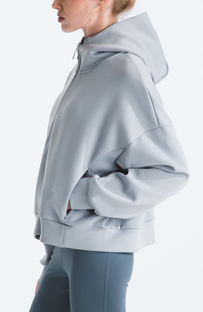 The North Face Jaida Full Zip Hooded Jacket, Alternate, color, Frost Grey