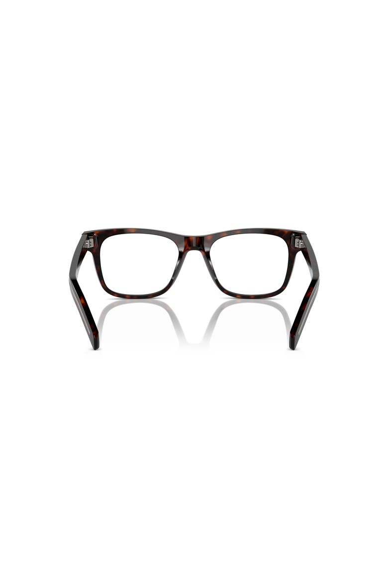 54mm Rectangle optical glasses, Alternate, color, Tortoise