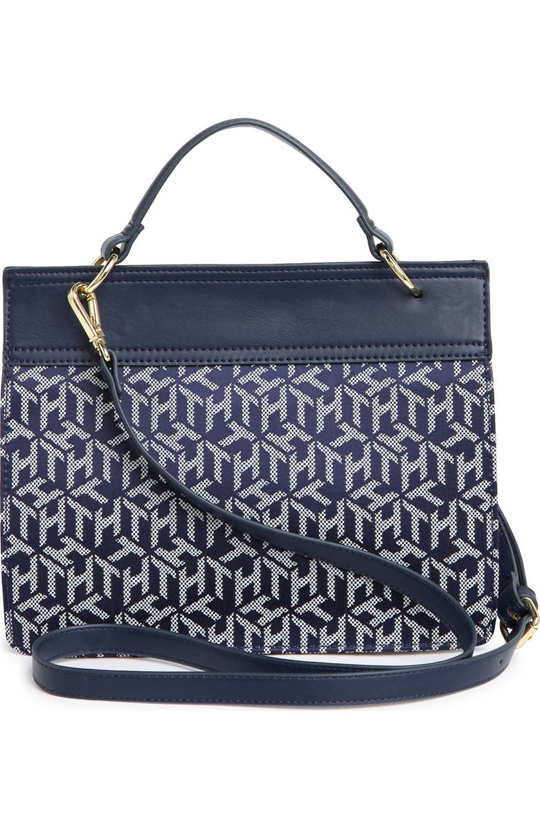 Tommy Hilfiger Nathalie Faux Leather Satchel Bag, Alternate, color,