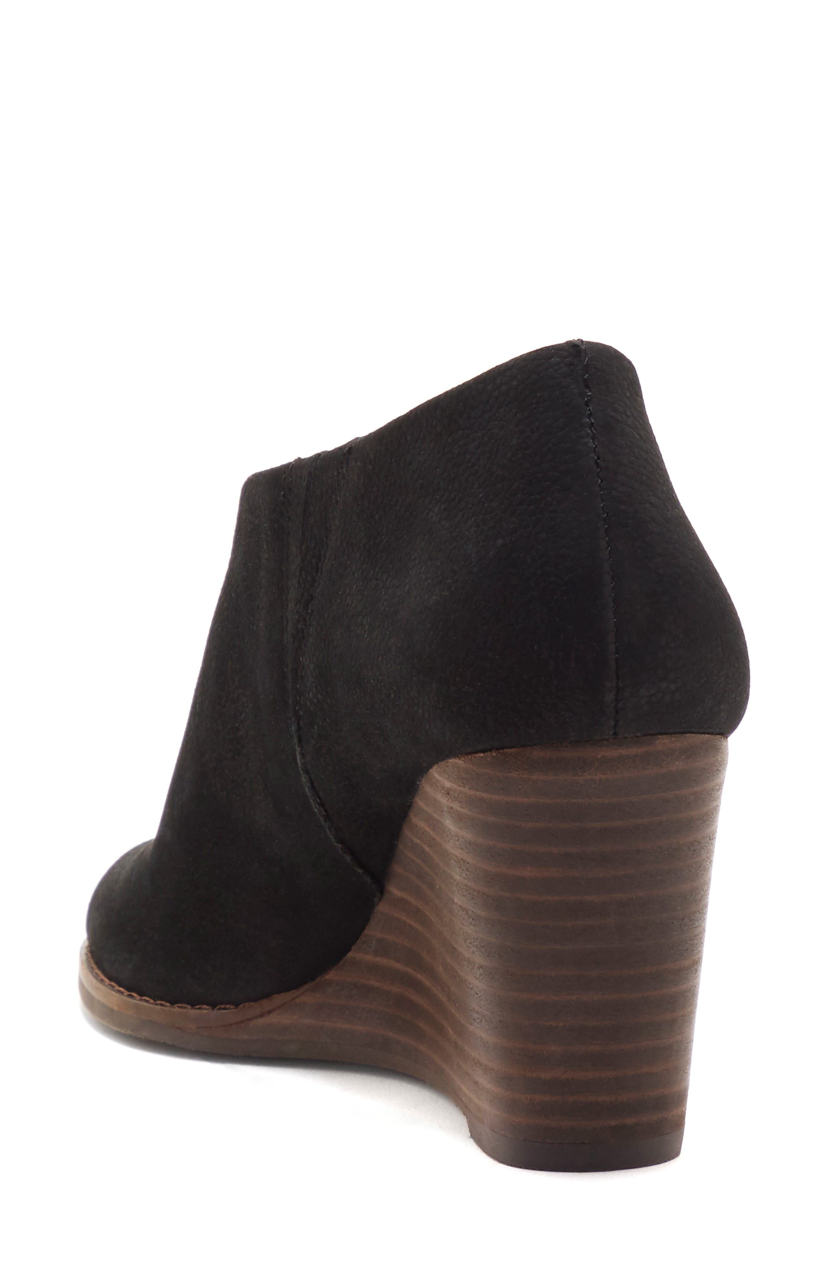 Lucky Brand Jaxy Open Toe Wedge, Alternate, color, 