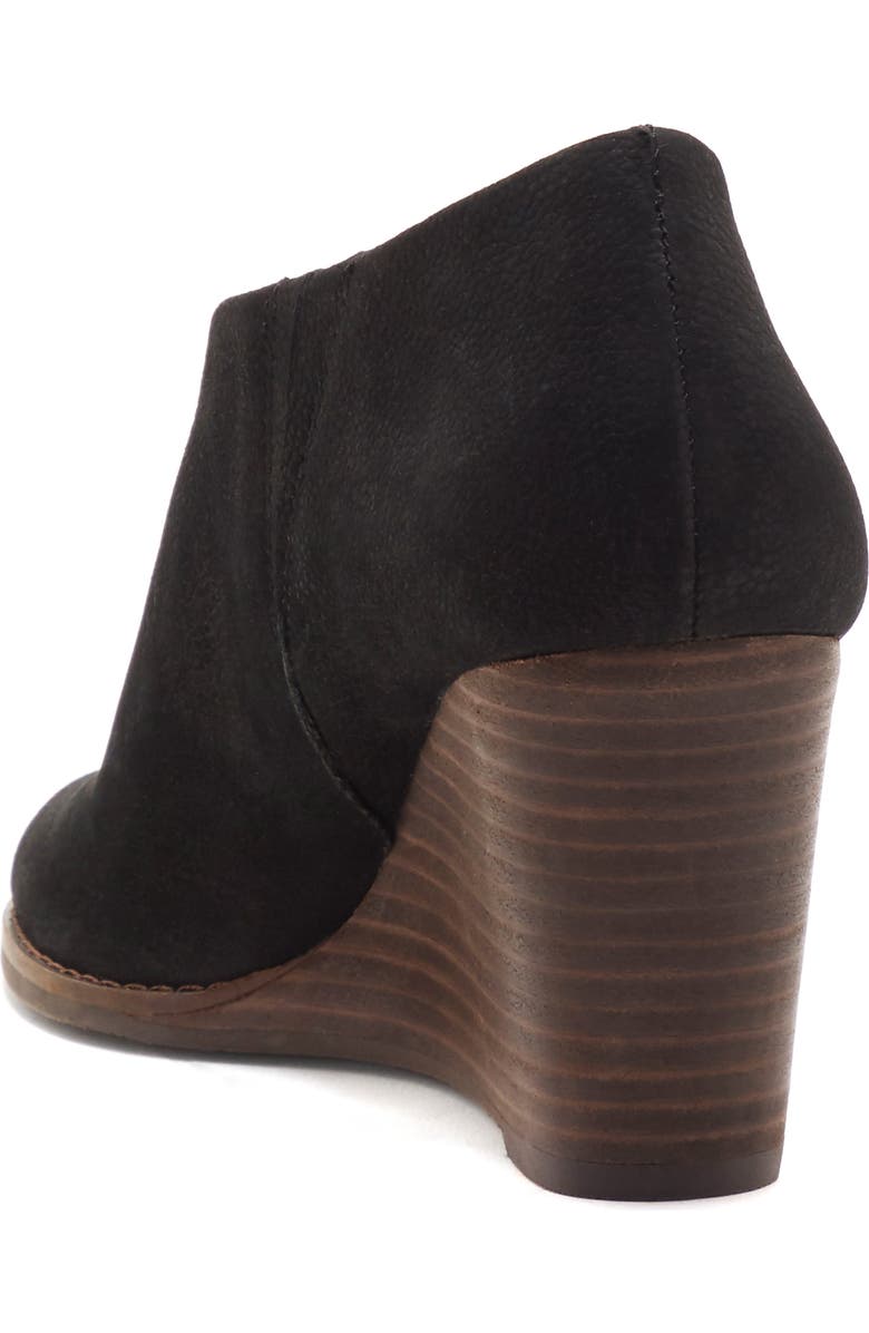 Lucky Brand Jaxy Open Toe Wedge, Alternate, color,