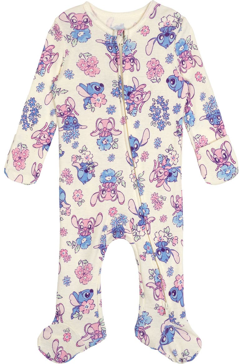 Lilo & Stitch 2-Pack Footed Sleep N' Play, Alternate, color, Stitch Angel Pink