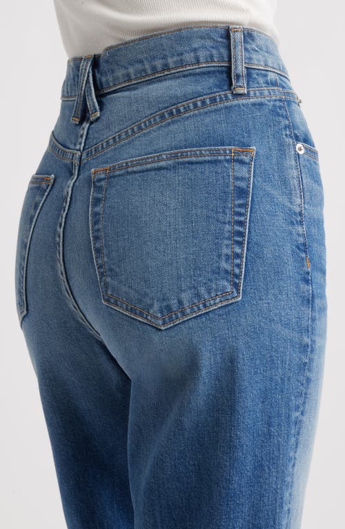 SLVRLAKE SLVRLAKE GRACE HIGH WAIST RAW HEM WIDE LEG JEANS 