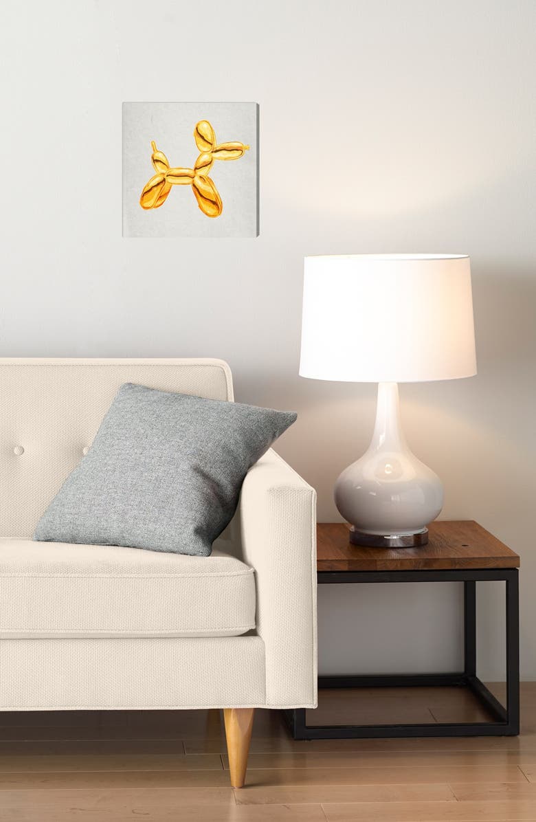 Oliver Gal 'Balloon Dog Lux' Wall Art, Alternate, color,