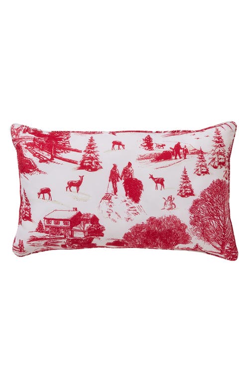 Hallmark Red Toile Comforter Set