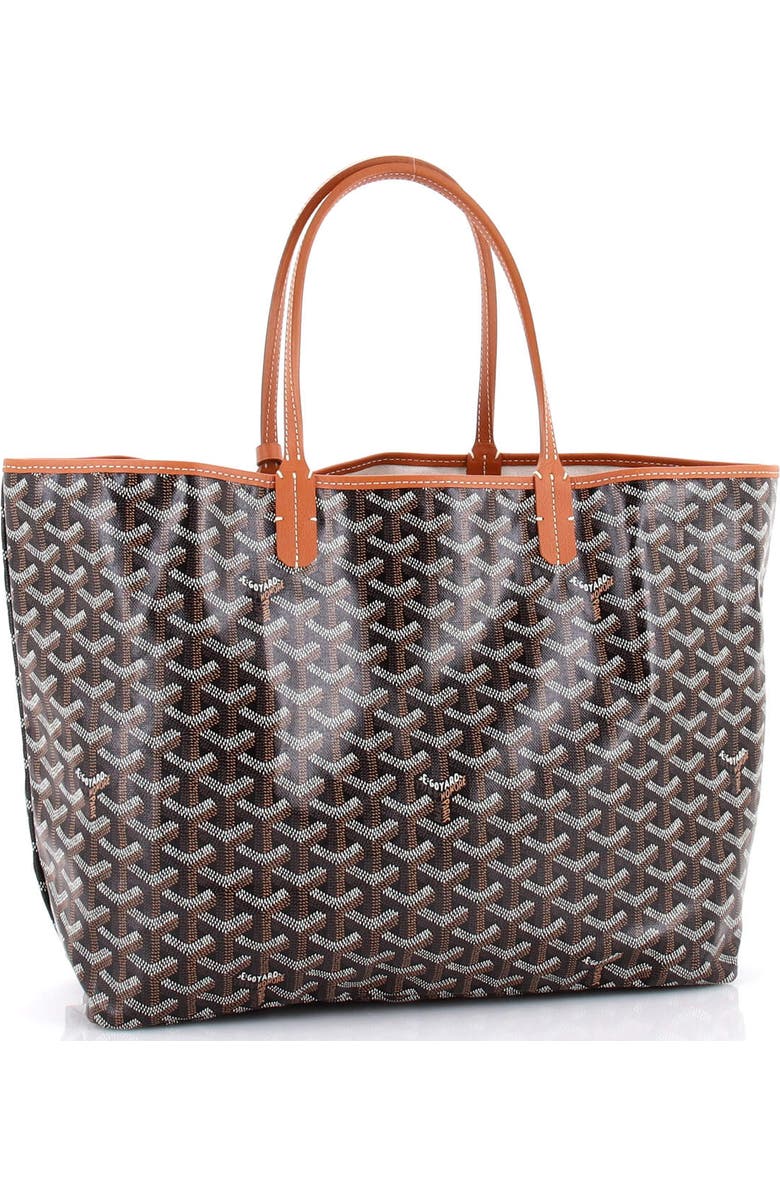 Pre-Owned Goyard Saint Louis Tote Coated Canvas PM, Alternate, color, Brown
