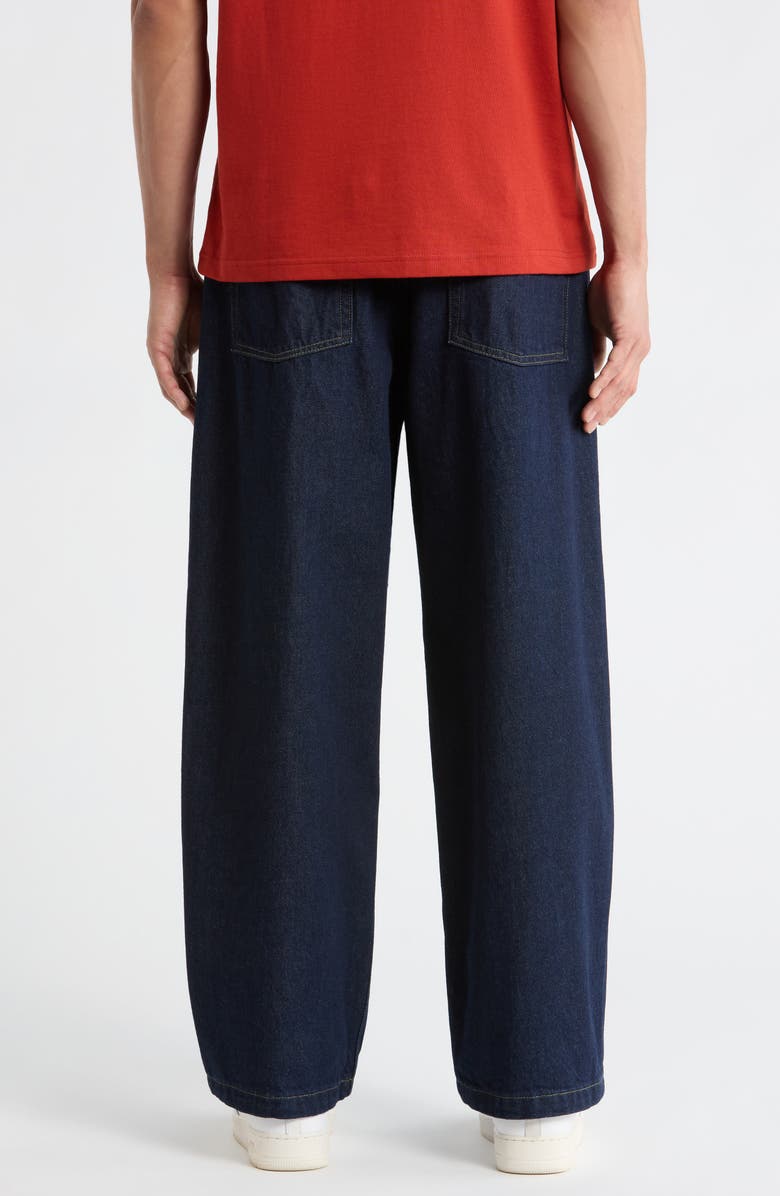 Carhartt Work In Progress Brandon Loose Straight Leg Jeans, Alternate, color, Blue (Rinsed)