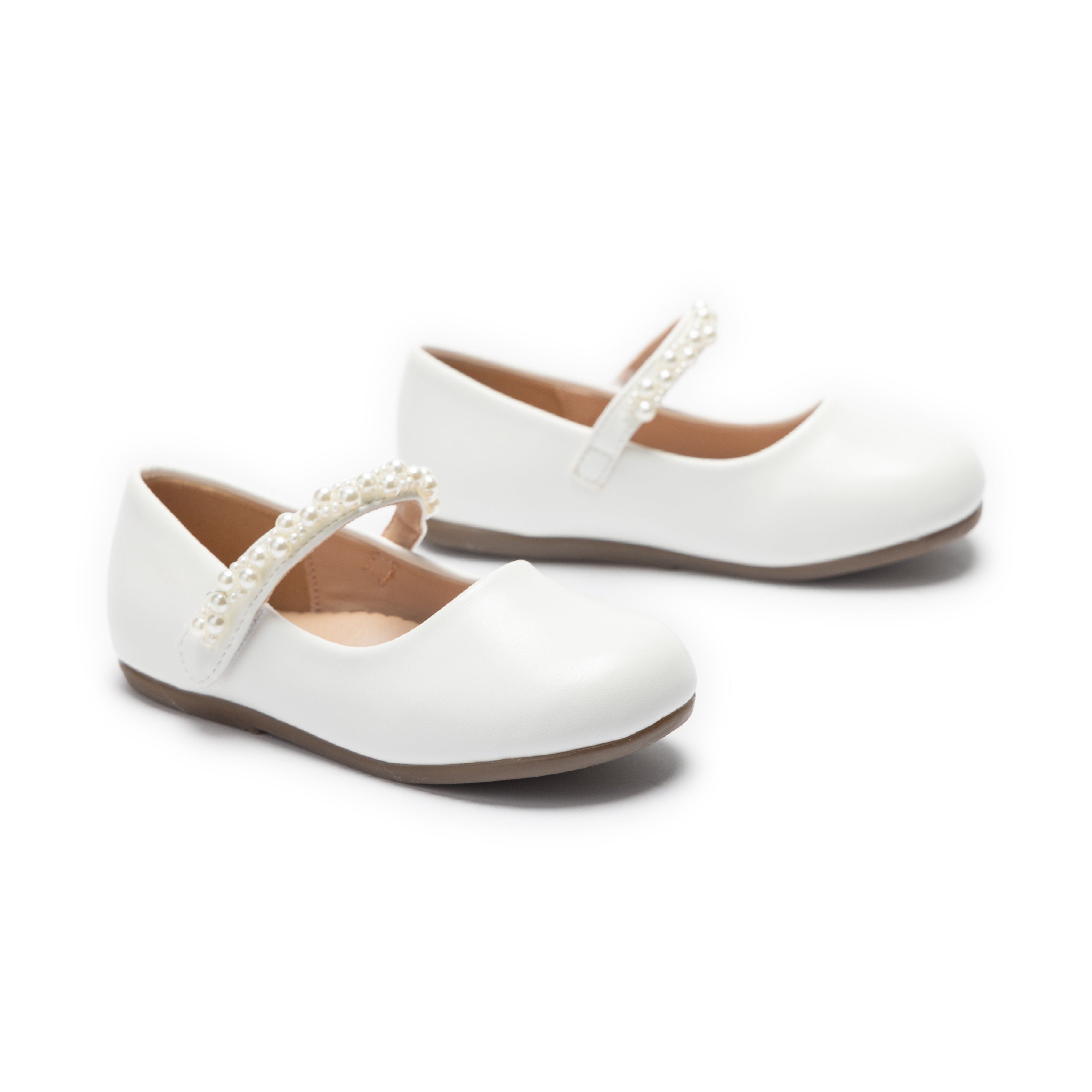 Tulleen Ophelia Pearl Shoes, Alternate, color, White