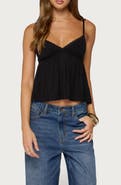 EDIKTED Belen Lace Trim Babydoll Camisole