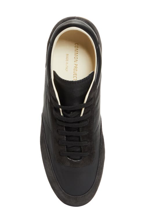 Common Projects Minimal Runner Sneaker In Black