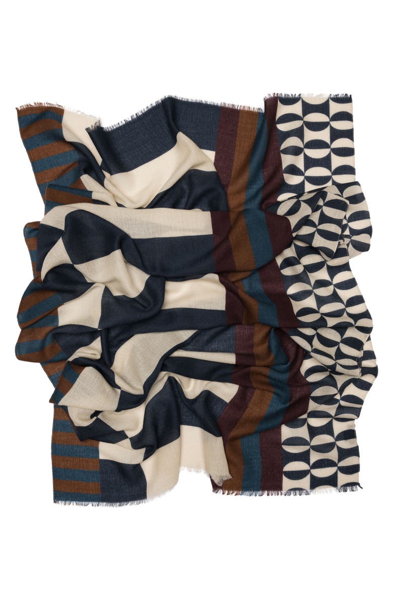 Elizabetta Padova - Large Ultrafine Wool Scarf, Alternate, color,