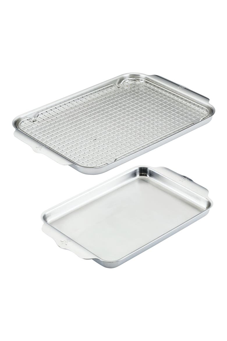 OvenBond 3-Piece Stainless Steel Sheet Pan Set, Main, color, STAINLESS STEEL