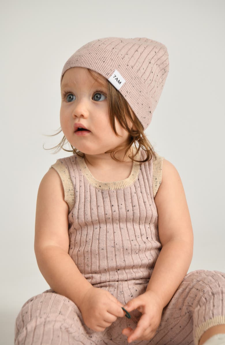 7 A.M. Enfant Kids' Hug Me Beanie, Alternate, color, Ash Rose