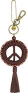 The Sak Yarnicharmz Crochet Peace Dangle