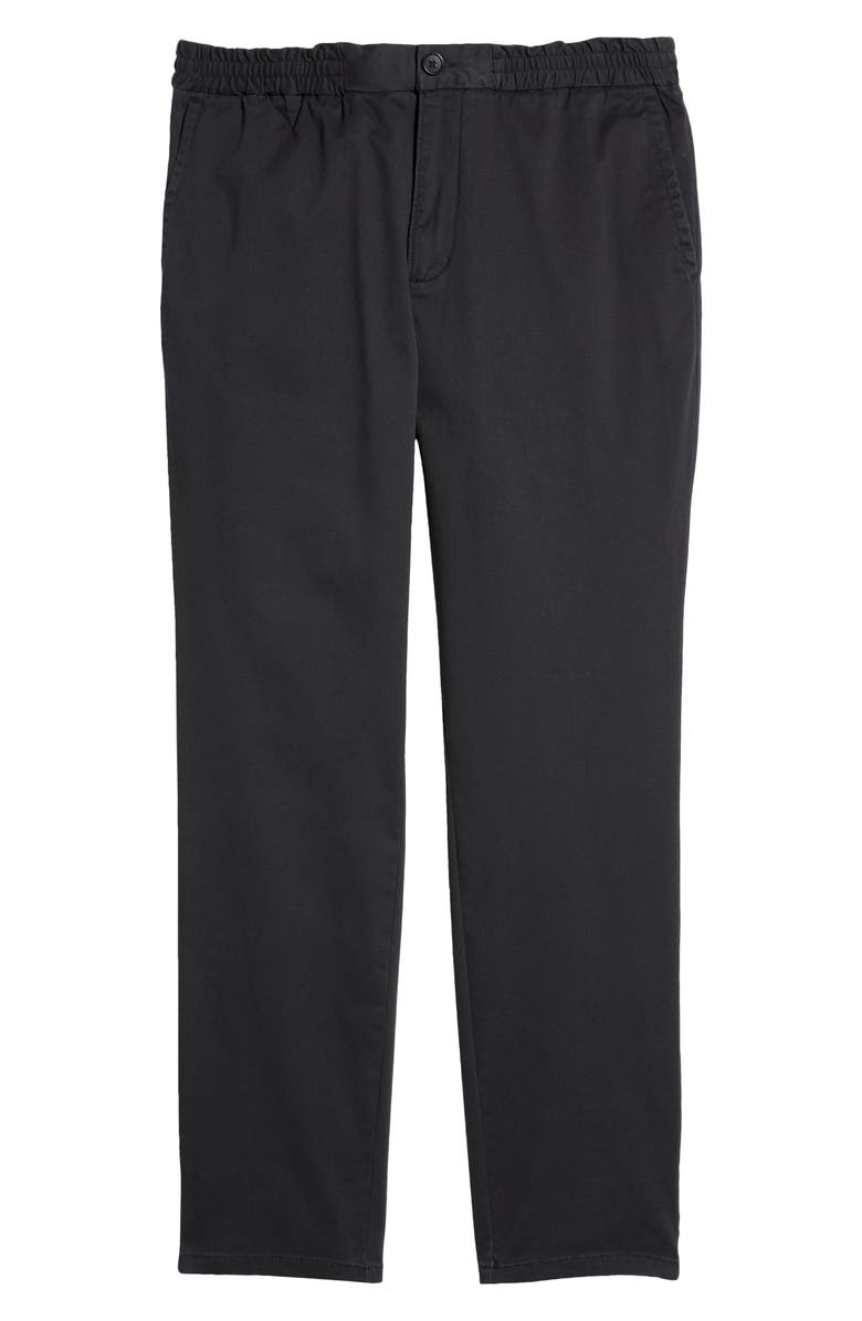 Treasure & Bond Elastic Waist Flat Front Chinos, Alternate, color,