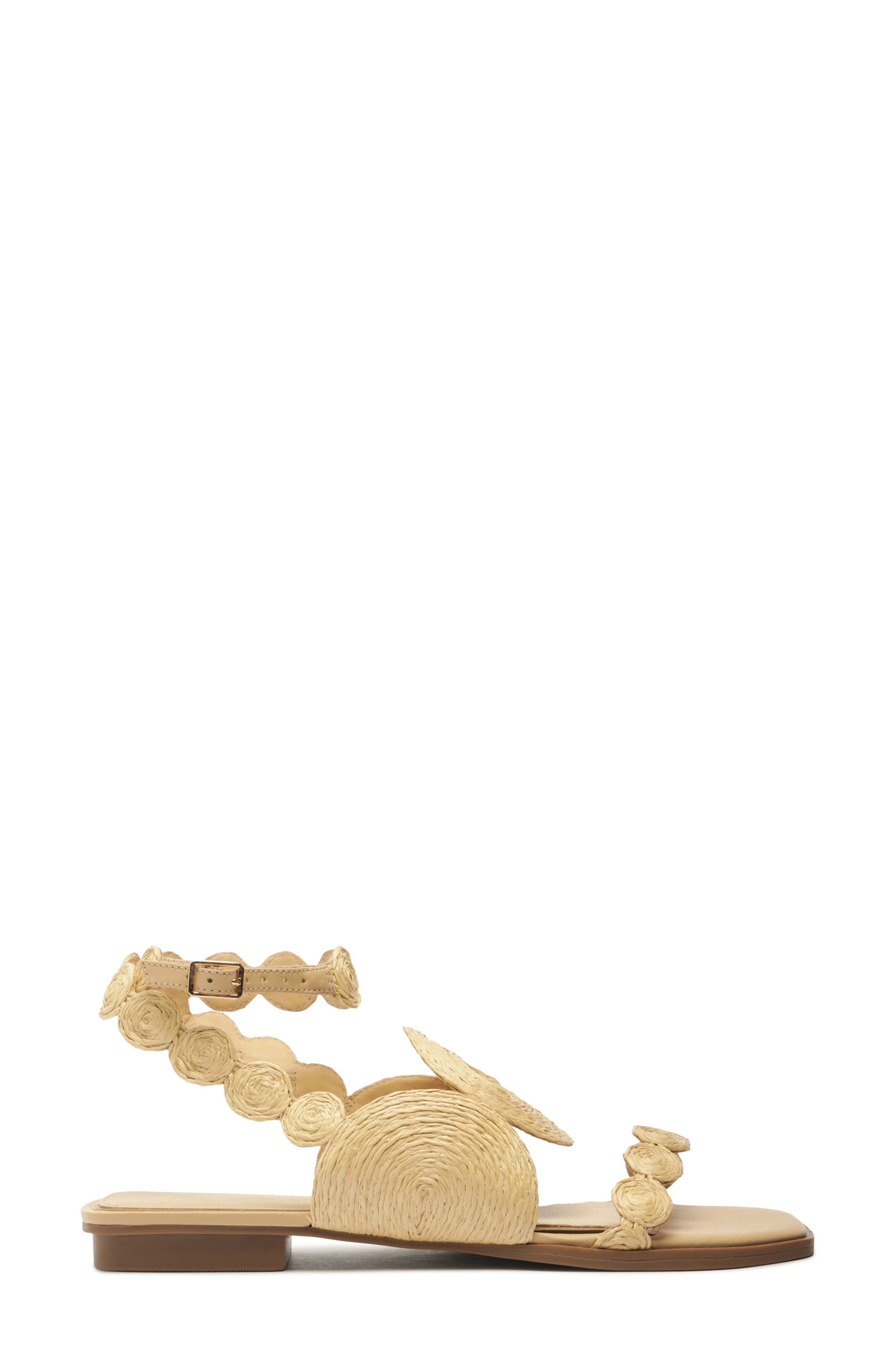 Arezzo Gia Flat Sandal, Alternate, color, 