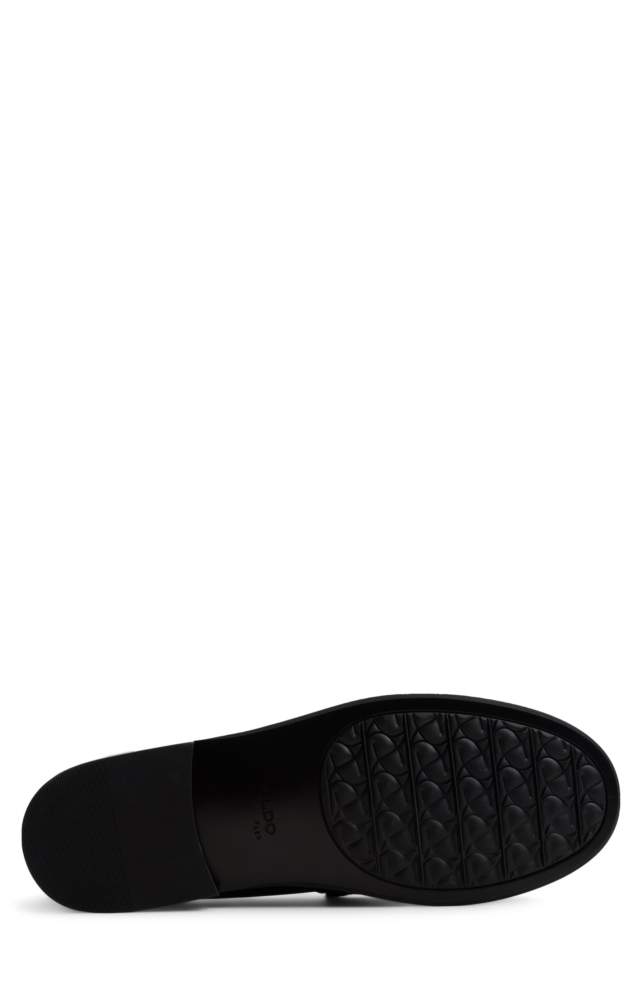 Cairo Tassel Leather Loafer, Alternate, color, BLACK