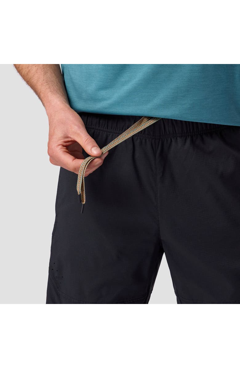 Backcountry Wasatch Ripstop Pull-On Short - Men's, Alternate, color, Black